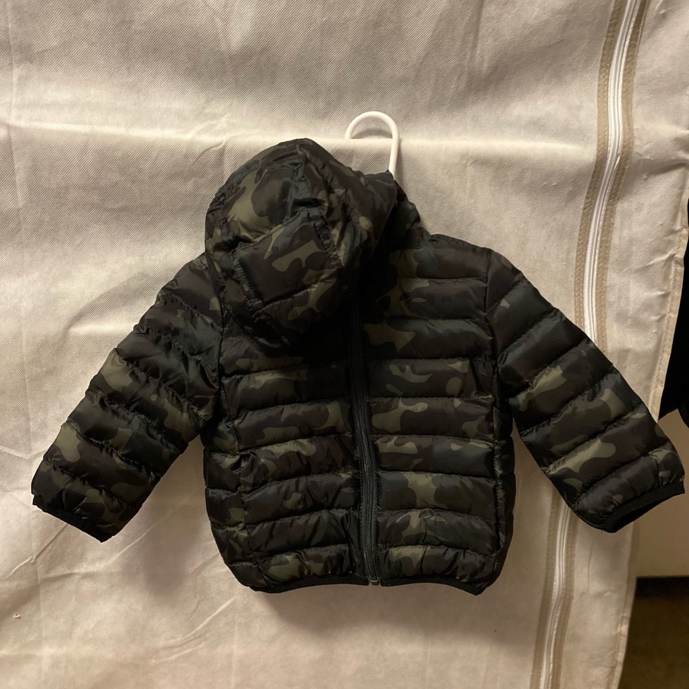 Boys Camo Jacket